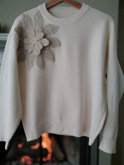 Camisola de Malha Densa e Macia - 3 Cores Disponíveis