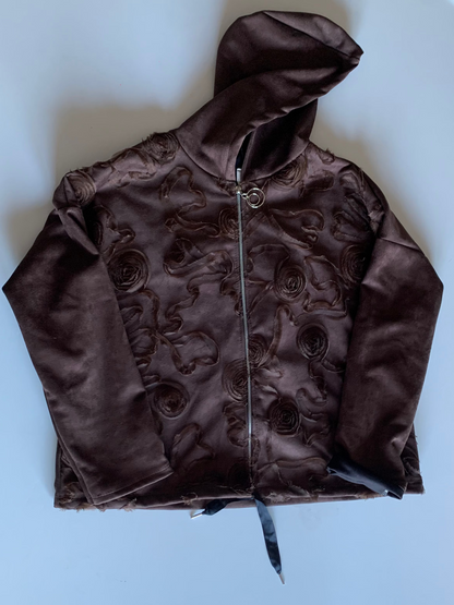 Conjunto Calça e Casaco Pele de Pêssego - Disponível em Preto e Castanho