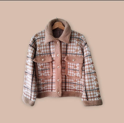 Casaco de Malha com Pelo de Borreguito - Disponível em 3 Cores