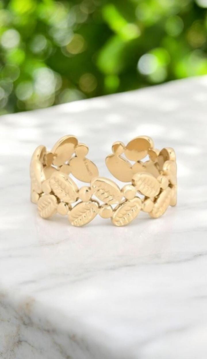 Anel Ajustável Aço Inoxidável - 2 Cores Disponíveis