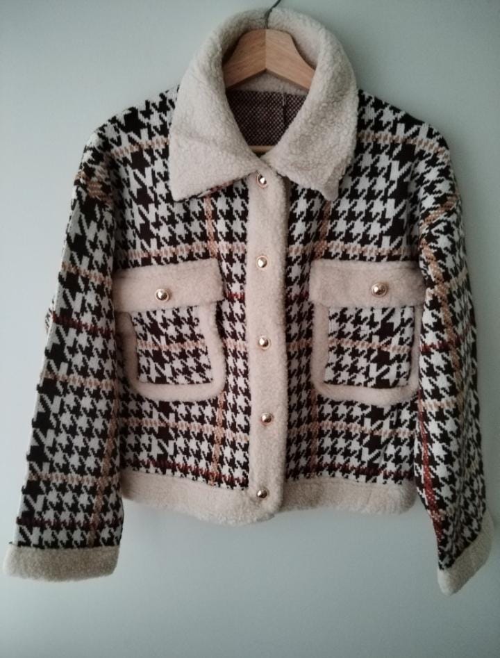 Casaco de Malha com Pelo de Borreguito - Disponível em 3 Cores