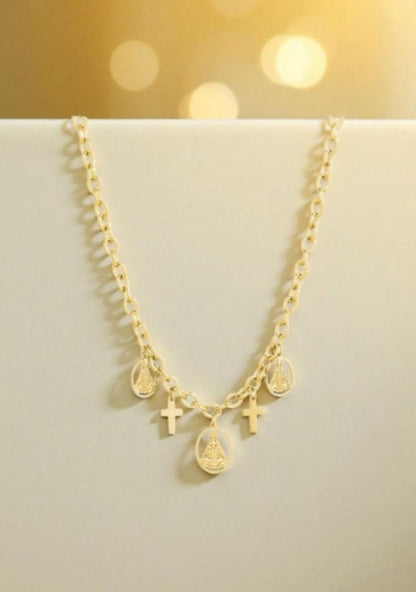 Conjunto Nossa Senhora de Fátima - 2 Cores Disponíveis