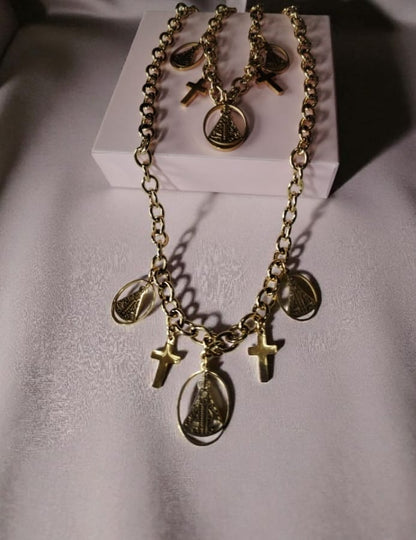 Conjunto Nossa Senhora de Fátima - 2 Cores Disponíveis