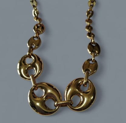 Colar Glamour Dourado