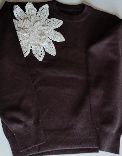 Camisola de Malha Densa e Macia - 3 Cores Disponíveis