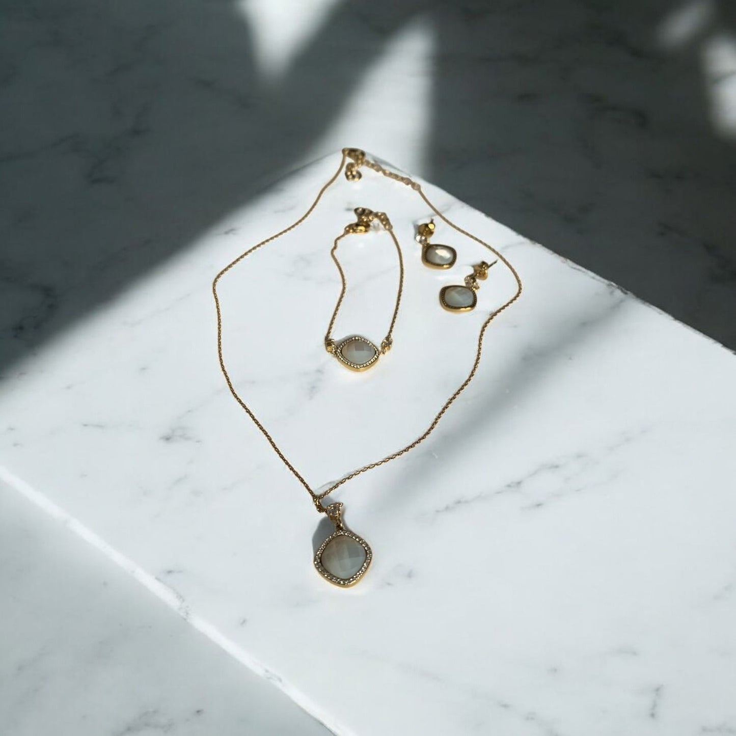 Conjunto Geométrico Pedra Natural