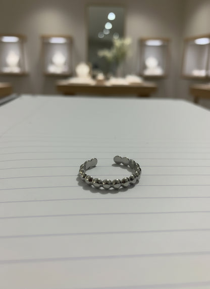 Anel Ajustável Aço Inoxidável - 2 Cores Disponíveis