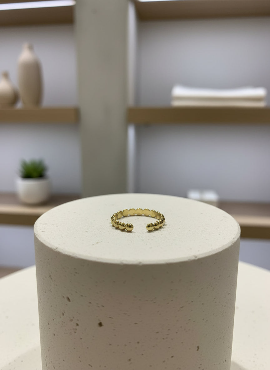 Anel Ajustável Aço Inoxidável - 2 Cores Disponíveis